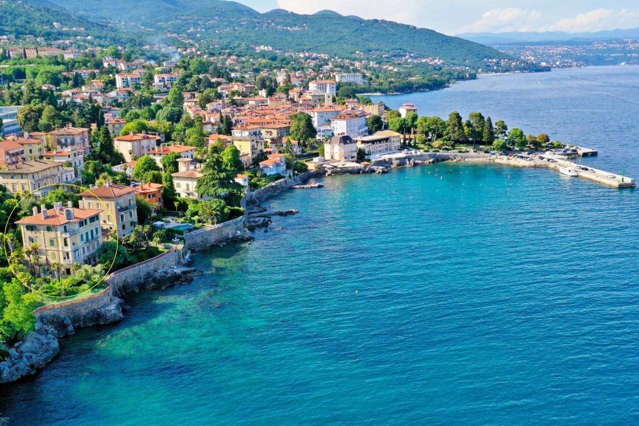 Apartment Carissima-Direct On Sea, Lovran-Opatija Exterior foto
